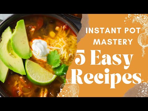 Instant Pot Mastery: A Day of Easy Meals with Cook Time Cheat Sheet!